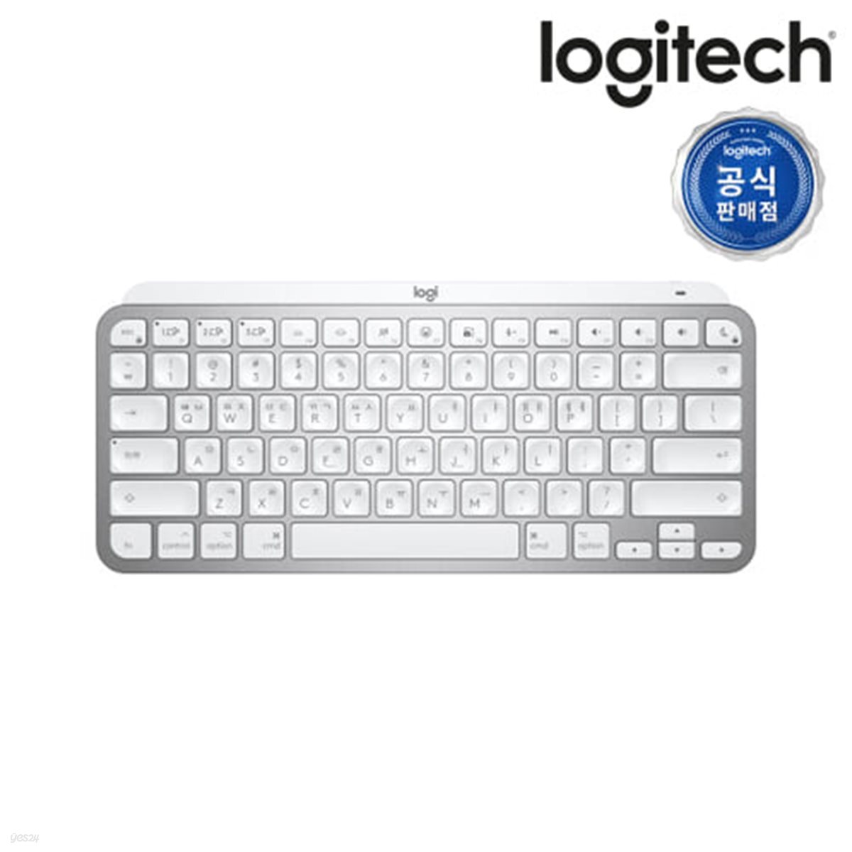 [로지텍코리아] 미니멀 무선 일루미네이티드 키보드 (MX Keys mini for Mac)텐키리스/윈도우&amp;Mac호환/BOLT 지원(수신기 미포함)