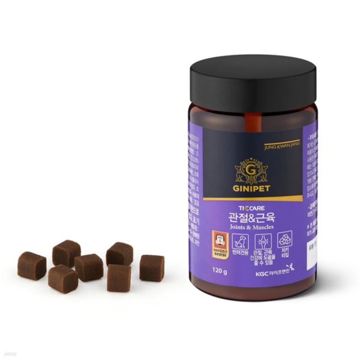 정관장 지니펫 영양제 관절&근육 120g