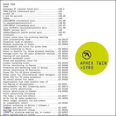 Aphex Twin (彺 Ʈ) - Syro [3LP]