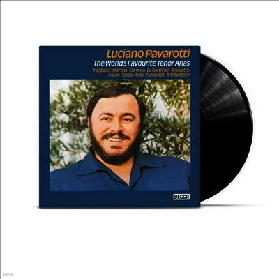 Luciano Pavarotti — 파바로티 - 테너 아리아 명곡집 (Luciano Pavarotti - The World's favourite Tenor Arias) - Luciano Pavarotti 앨범 커버