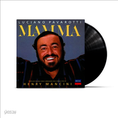 파바로디 - 이탈리아의 가요 (Luciano Pavarotti - Mamma) (180g)(LP) - Luciano Pavarotti