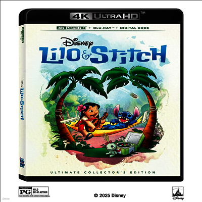 Lilo & Stitch (릴로 & 스티치) (4K Ultra HD+Blu-ray)(한글무자막)(4K Ultra HD)