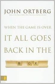When the Game Is Over It All Goes Back in the Box 1st (first) edition 