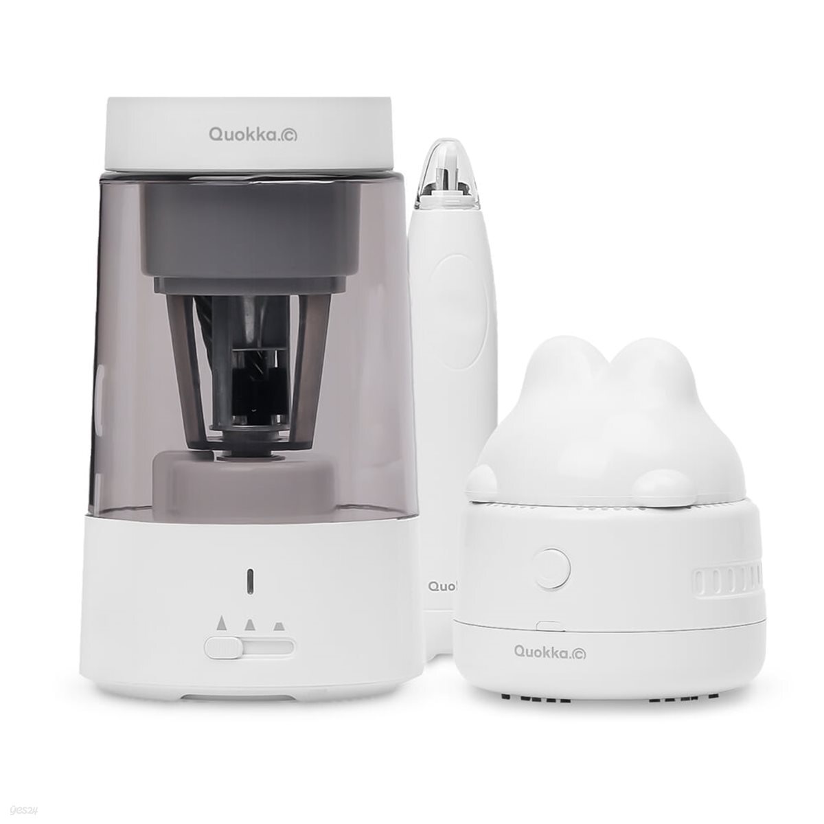 자동상승 연필깎이+지우개청소기+전동지우개 3종세트