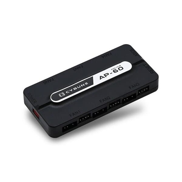 싸이번 AP-60 ARGB FAN HUB (블랙)