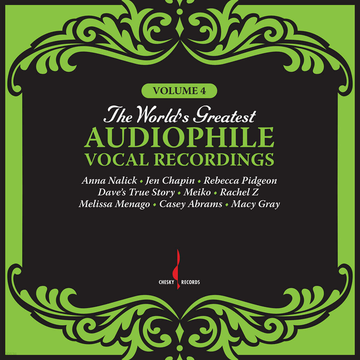체스키 레코즈 보컬 모음 4집 (The World’s Greatest Audiophile Vocal Recordings) [그린 컬러 LP]