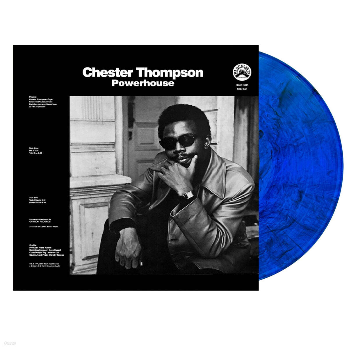 Chester Thompson (체스터 톰슨) - Powerhouse [블루 &amp; 블랙 스월 컬러 LP]