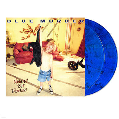 Blue Murder (블루 머더) - Nothin' But Trouble [블루 & 블랙 캣 스월 컬러 2LP]