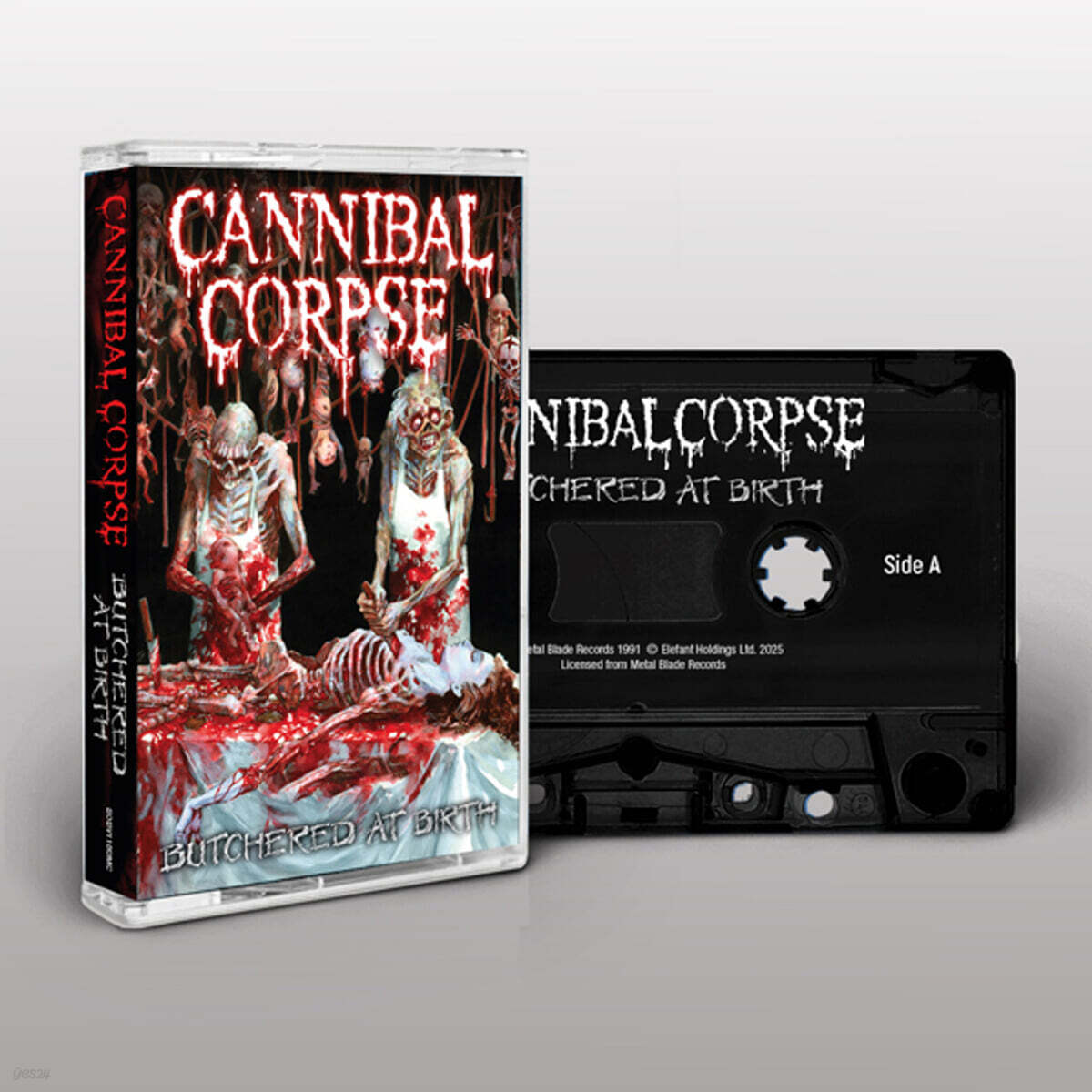 Cannibal Corpse (카니발 콥스) - Butchered At Birth [카세트테이프]