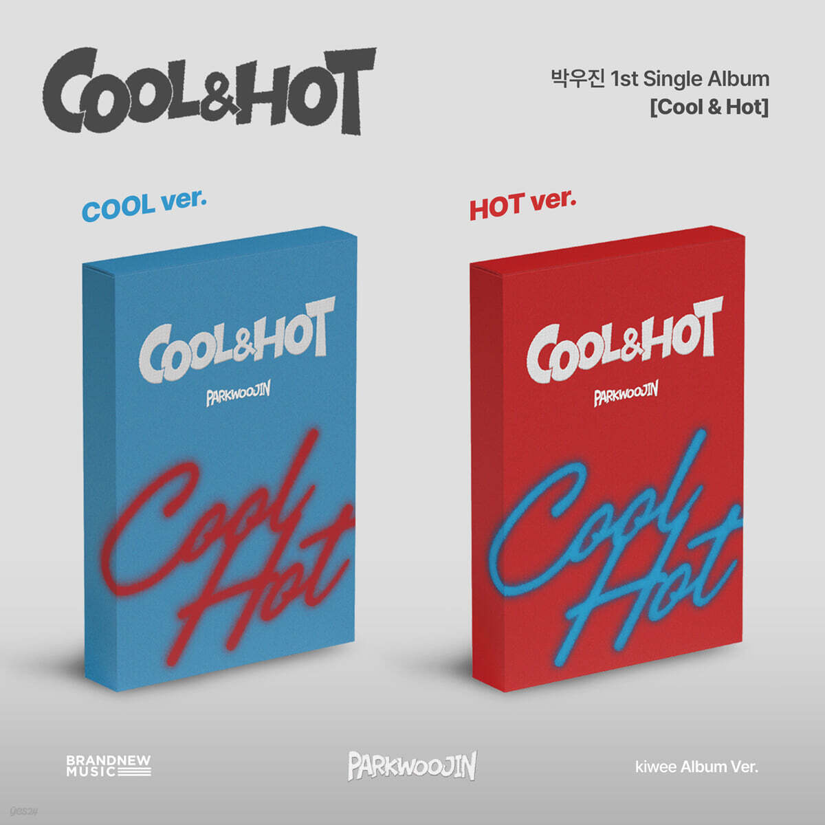 박우진 (AB6IX) - 1st Single Album [Cool & Hot][2종 중 1종 랜덤발송]