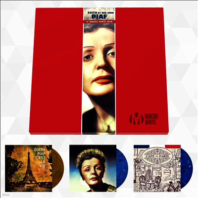 Edith Piaf — Edith Piaf: The Magic Vinyl Box (Collector's Edition) 앨범 커버