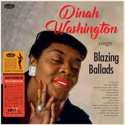Dinah Washington — Sings Blazing Ballads 앨범 커버