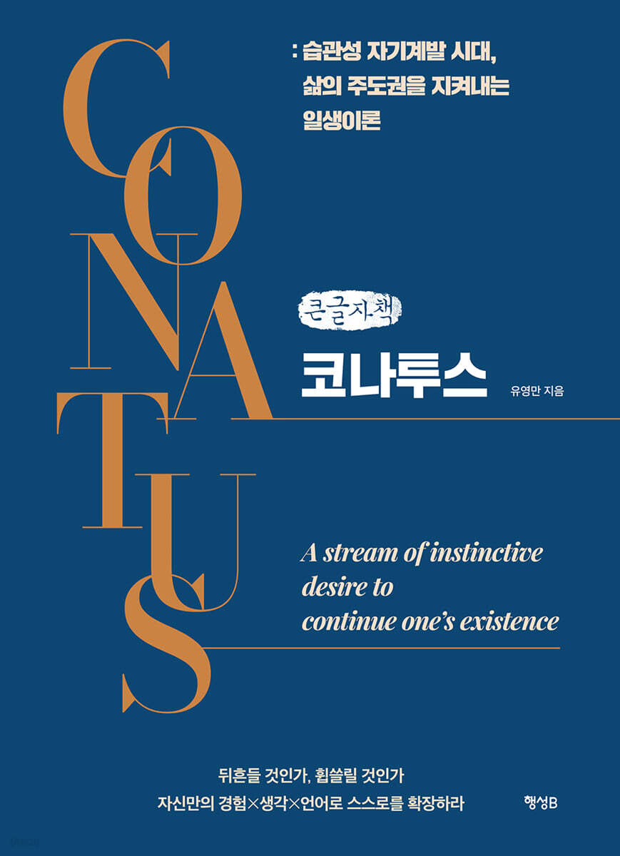 코나투스 (큰글자책)