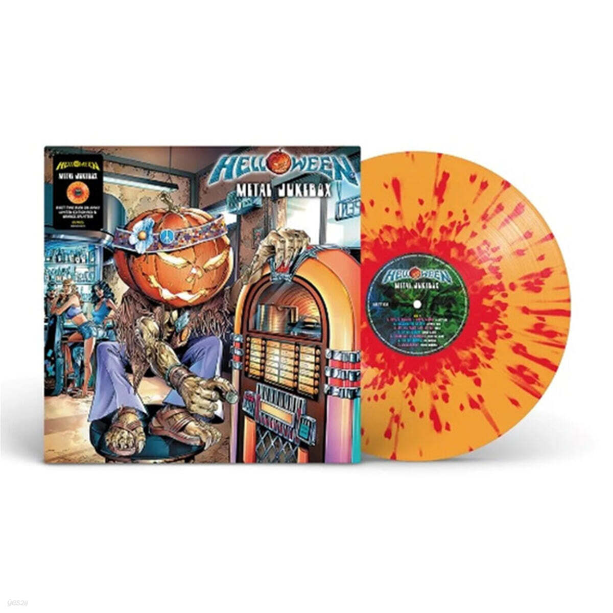 Helloween (헬로윈) - Metal Jukebox [오렌지 & 레드 스플래터 컬러 LP]