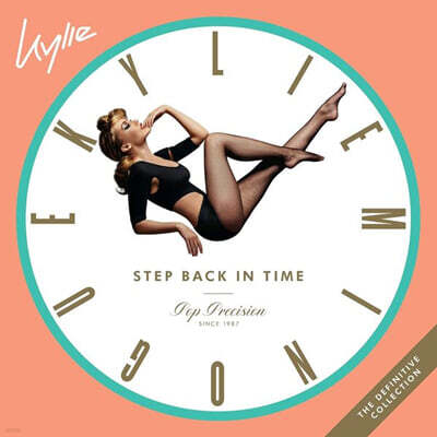 Kylie Minogue — Step Back In Time: The Definitive Collection 앨범 커버