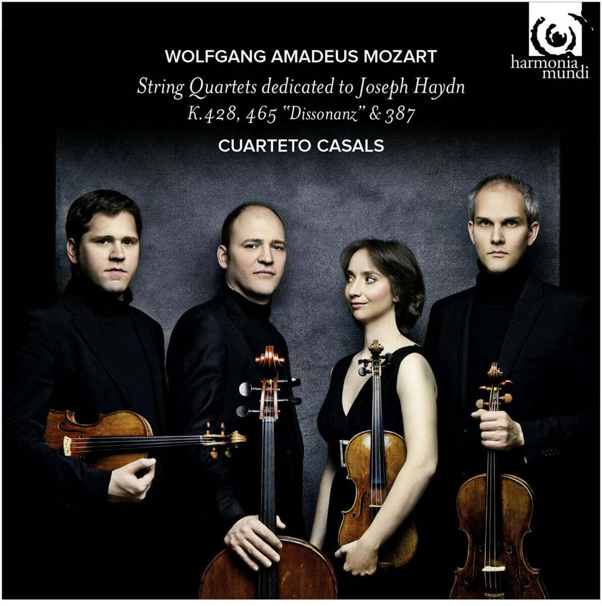 Cuarteto Casals 모차르트: 하이든 4중주 1집 - 4번 `봄` 16번 19번 `불협화음' - 카잘스 사중주단 (Mozart: 'Haydn Quartets' K. 428, 465, 387)