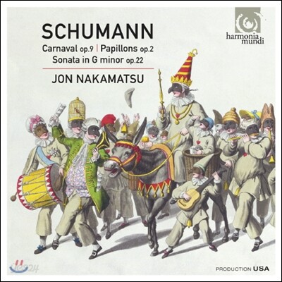 Jon Nakamatsu 슈만: 사육제, 나비, 피아노 소나타 2번 (Schumann: Carnaval, Papillons, Sonata in G minor)