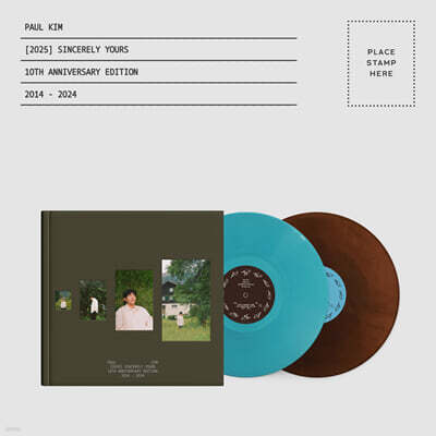폴킴 (Paul Kim) - Sincerely yours (10th Anniversary Edition) [컬러 2LP]
