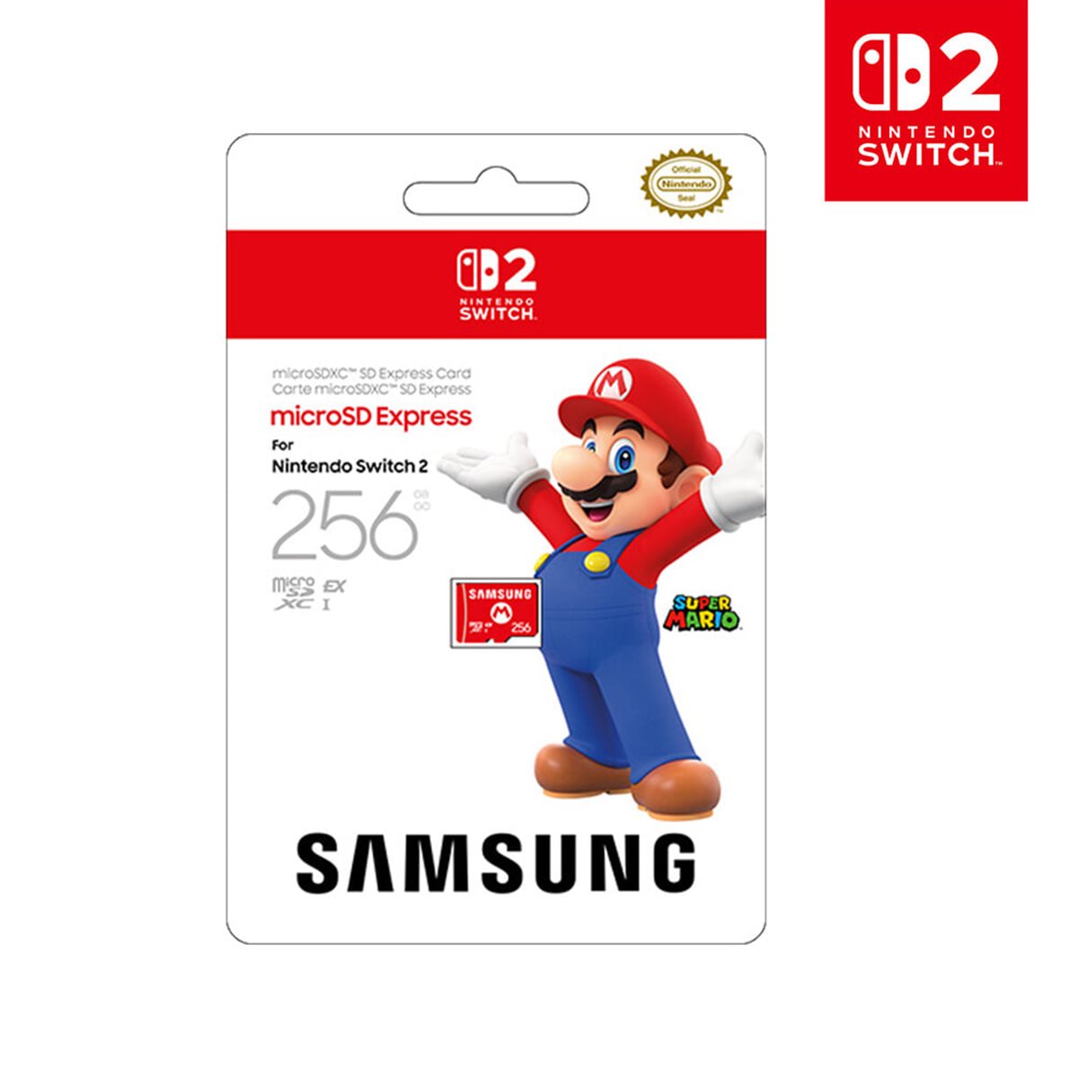닌텐도 스위치2 전용 삼성 마이크로SD 익스프레스카드 256GB