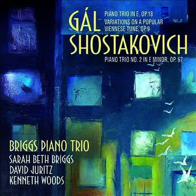 한스 갈 & 쇼스타코비치: 피아노 삼중주 (Hans Gal & Shostakovich: Piano Trios)(CD) - Briggs Piano Trio