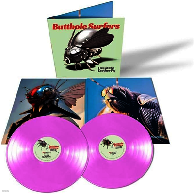 Butthole Surfers — Live At The Leather Fly 앨범 커버