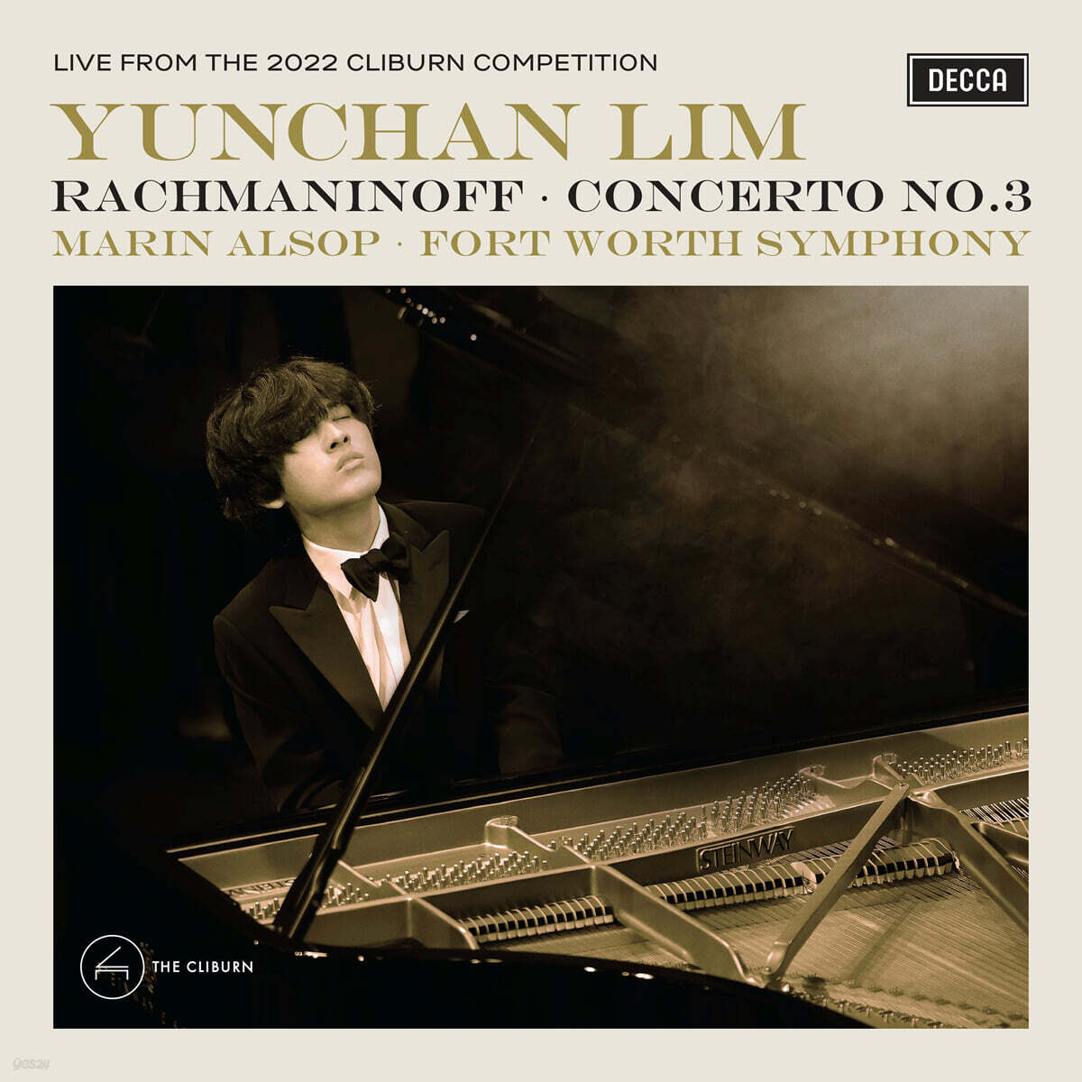 임윤찬 - 라흐마니노프: 피아노 협주곡 3번 [반 클라이번 콩쿠르 실황 녹음] (Rachmaninov: Piano Concerto Op.30) [LP]