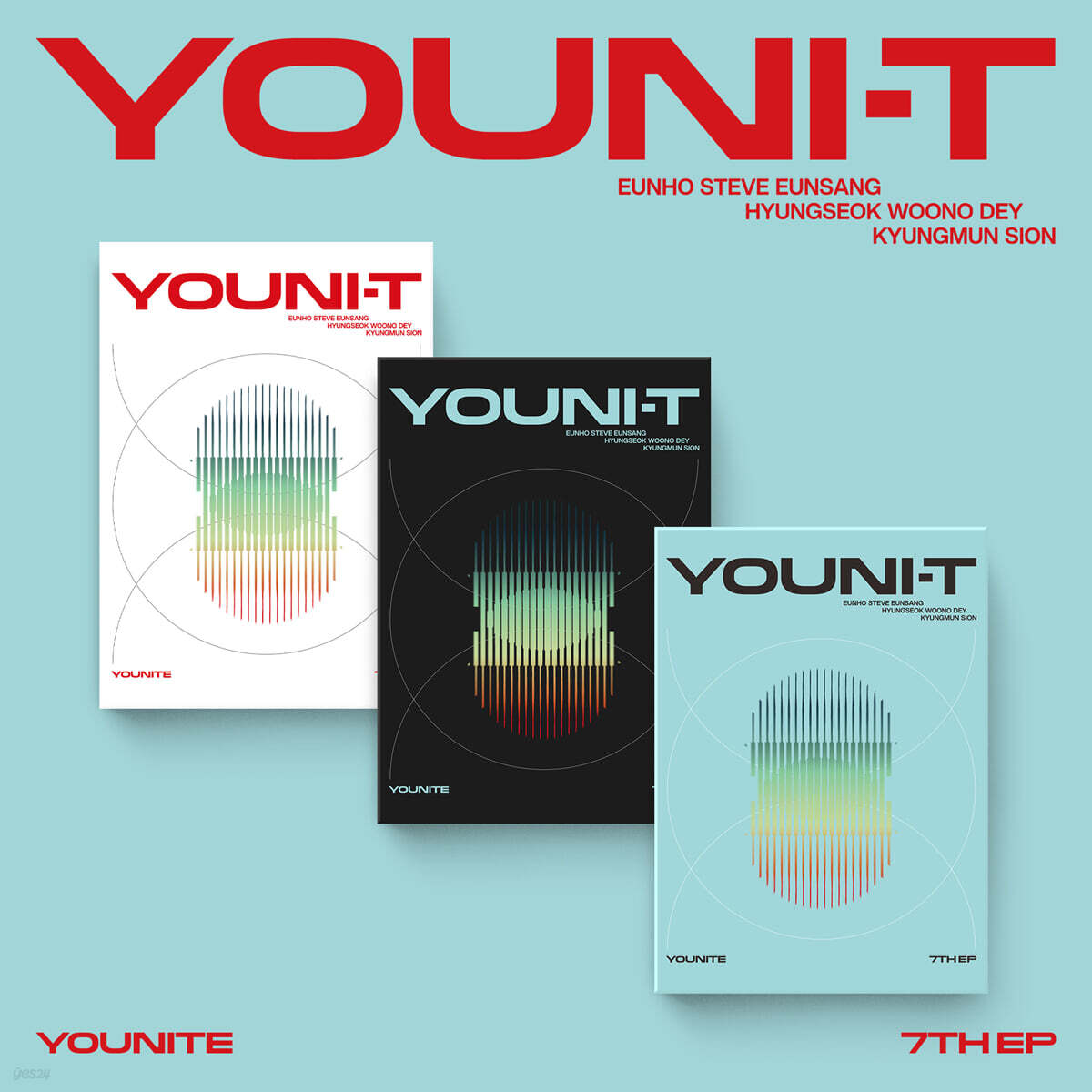 YOUNITE (유나이트) - 미니앨범 7집 : YOUNI-T [POCAALBUM][3종 중 랜덤 발송]