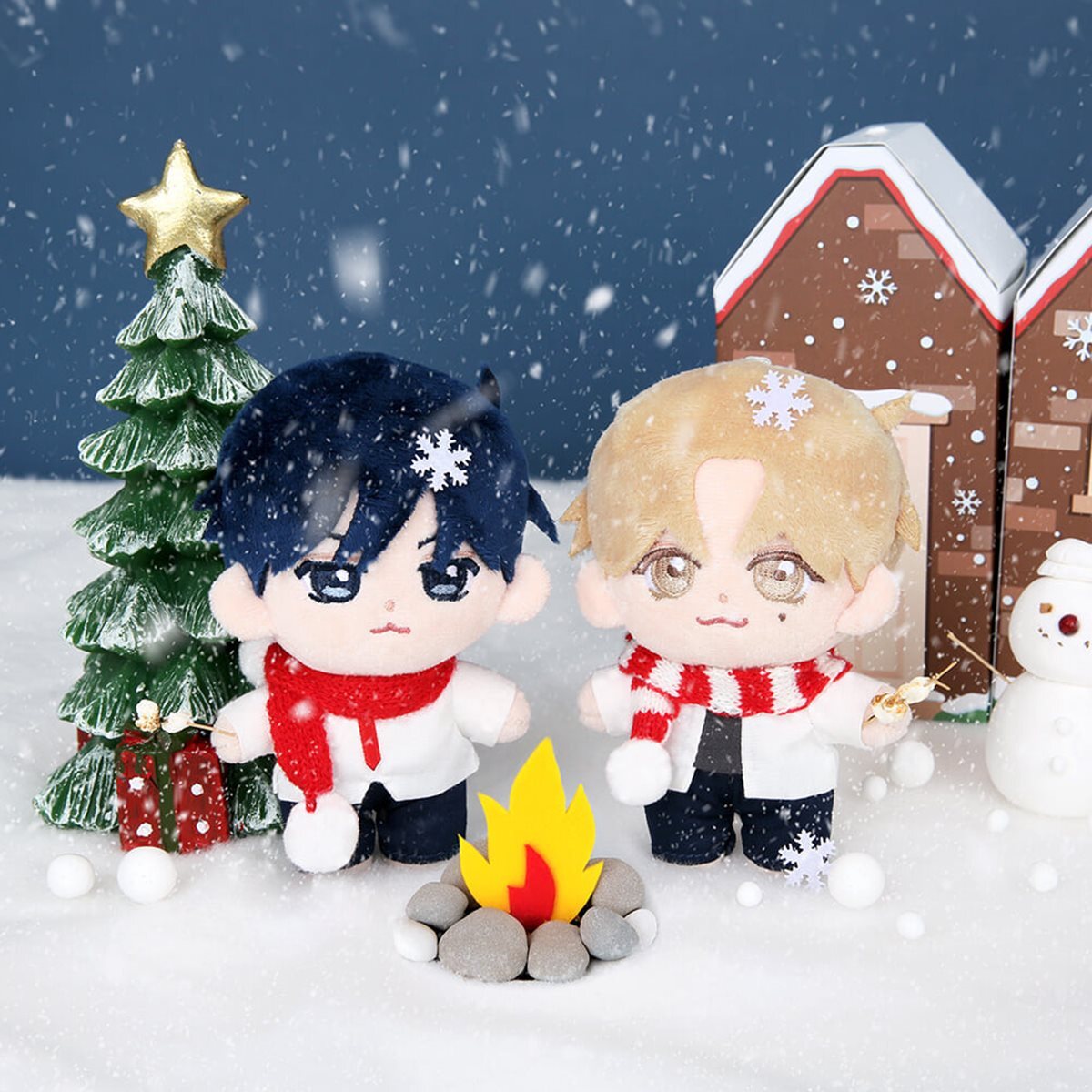 작전명 순정 홀리데이 스페셜 인형 키링 2종