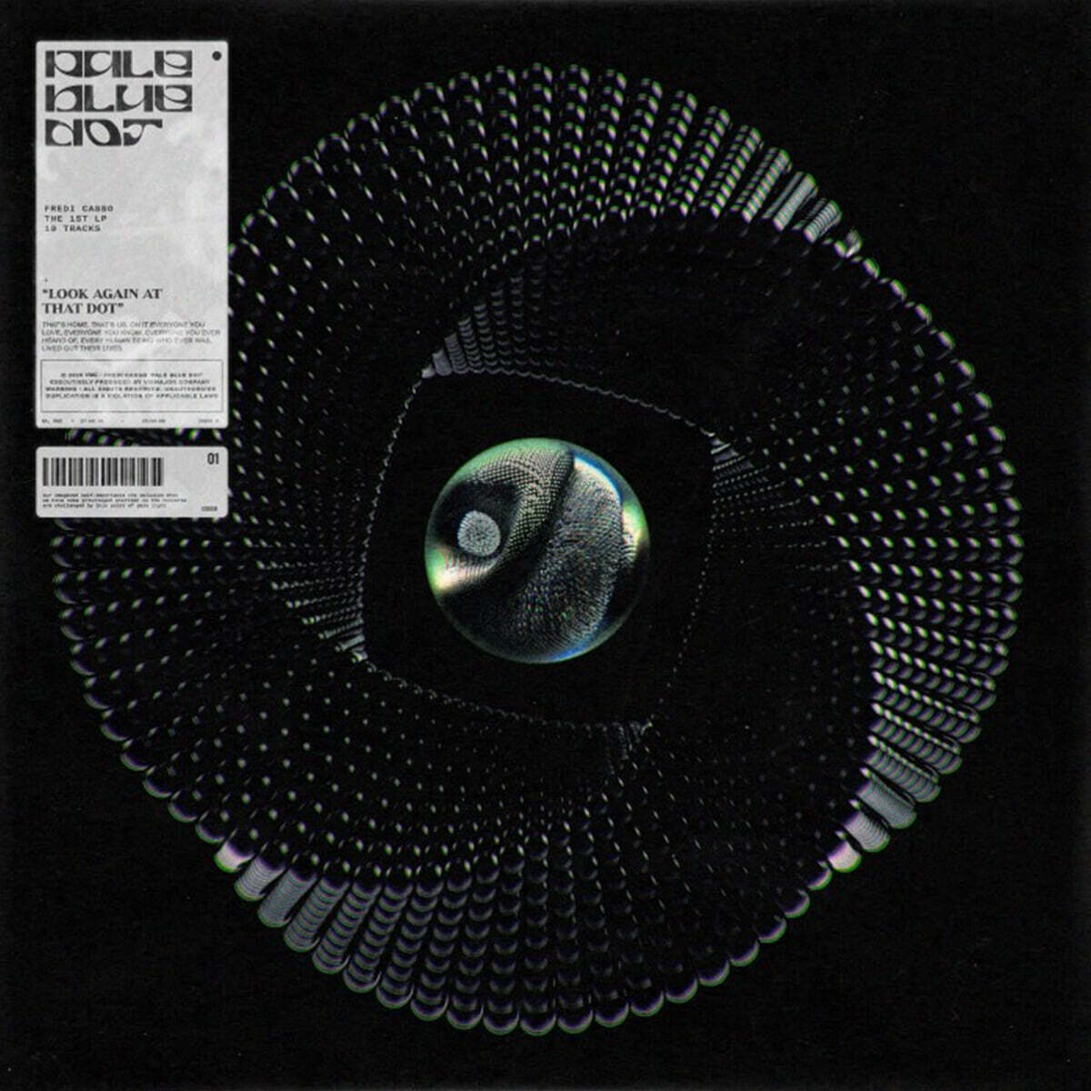 프레디 카소 (Fredi Casso) - PALE BLUE DOT [블랙 & 그린 마블 컬러 LP]