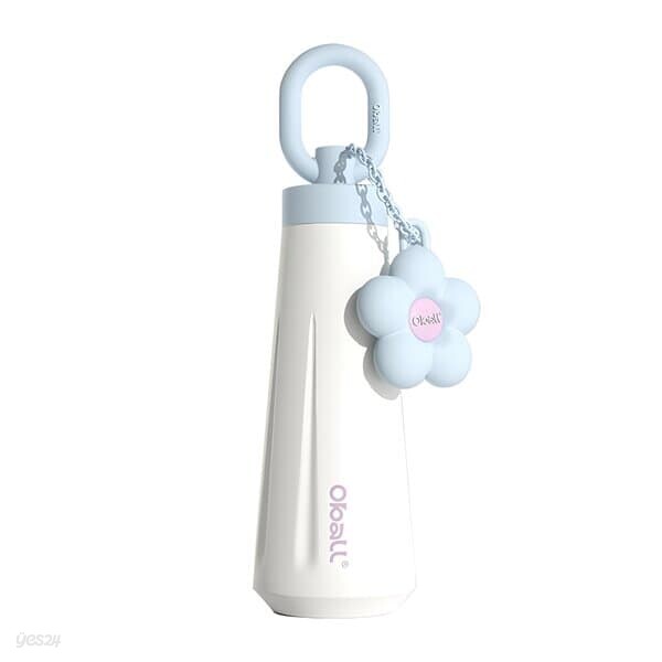 블러썸 오볼 텀블러 스텐316 보온 보냉 500ml 화이트
