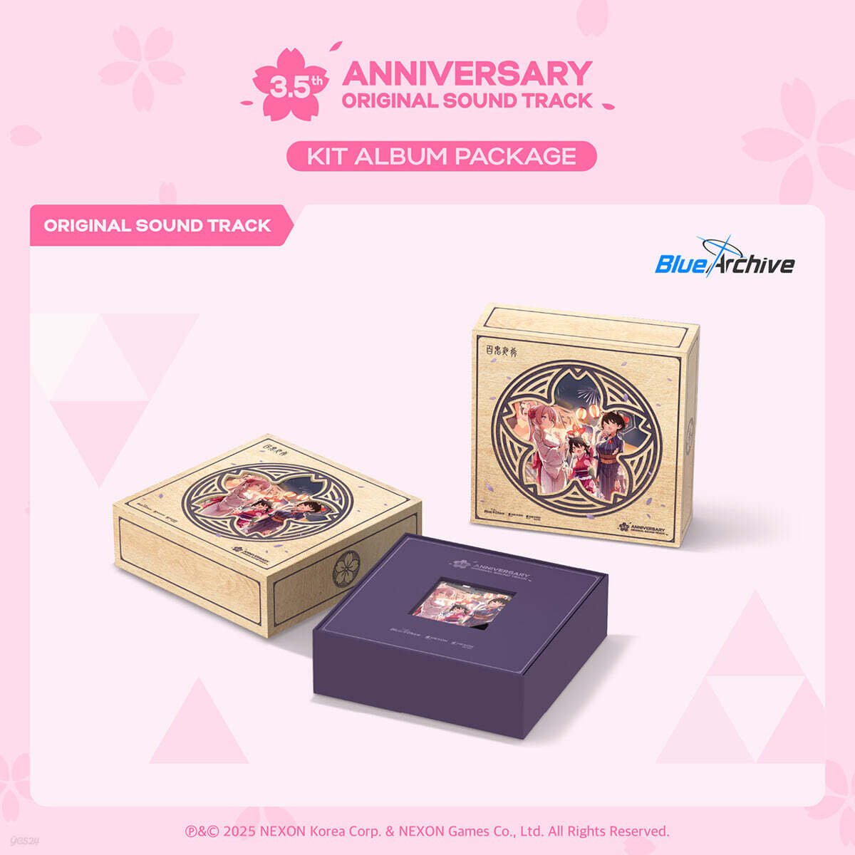 블루 아카이브 3.5주년 기념 OST KIT 앨범 패키지 (BLUE ARCHIVE 3.5th ANNIVERSARY OST - KIT ALBUM PACKAGE)