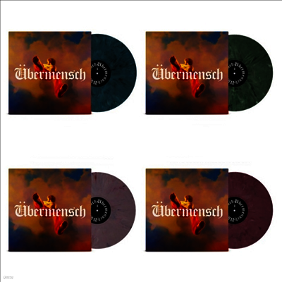 지드래곤 (G-DRAGON) - Ubermensch (Rainbow Eco Mix Colored LP)(친필 넘버링+양면 포스터+홀로그래픽 포토카드)(랜덤 컬러 LP)