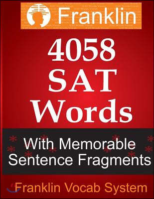 Franklin 4058 SAT Words With Memorable Sentence Fragments