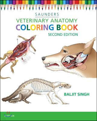 Veterinary Anatomy Coloring Book (Revised)