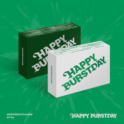 세븐틴 (SEVENTEEN) - SEVENTEEN 5th Album ‘HAPPY BURSTDAY’ [KiT Ver.][2종 SET]
