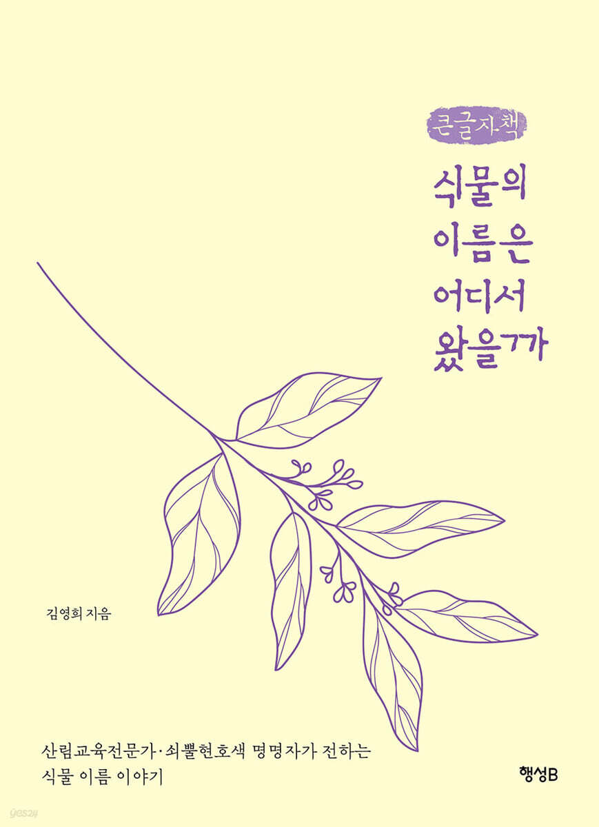식물의 이름은 어디서 왔을까 (큰글자책)