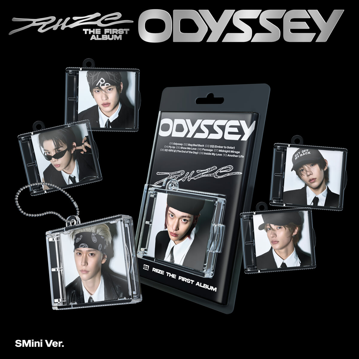 라이즈 (RIIZE) - 1집 : ODYSSEY [SMini Ver.](스마트앨범) [7종 중 1종 랜덤발송]