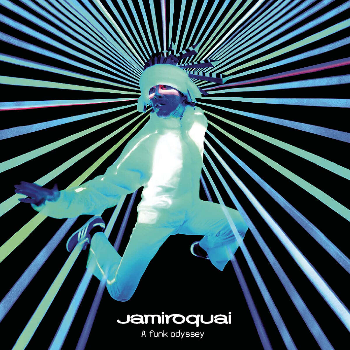 Jamiroquai (자미로콰이) - A Funk Odyssey [블루 스플래터 컬러 2LP]