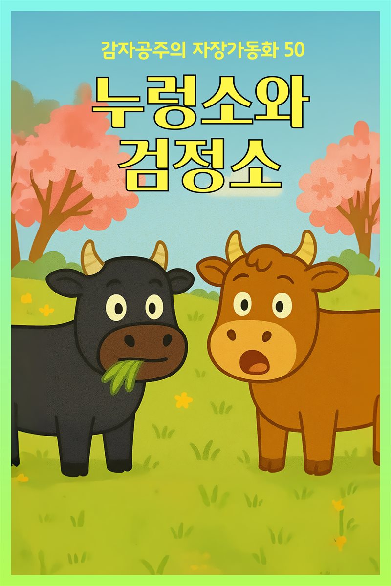 누렁소와 검정소 - 감자공주의 자장가동화 50