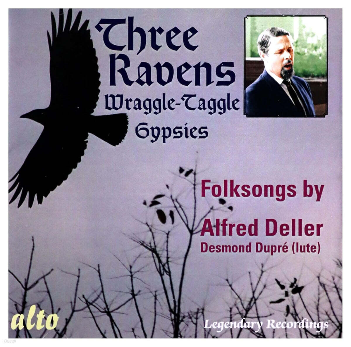 Alfred Deller (알프레드 델러) - 르네상스 가곡 세마리의 까마귀 (Three Ravens & the Wraggle-Taggle Gypsies)
