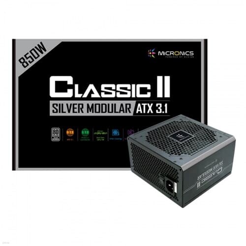 마이크로닉스 Classic II 850W실버 모듈러 ATX3.1