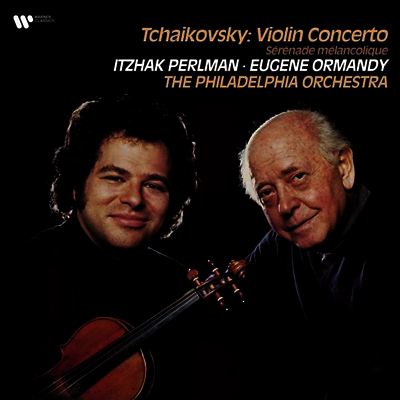 Itzhak Perlman — 차이코프스키: 바이올린 협주곡, 우울한 세레나데 (Tchaikovsky: Violin Concerto, Serenade Melancolique) - Itzhak Perlman 앨범 커버