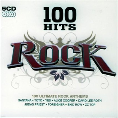 Various Artists - 100 Hits: Rock (5CD Boxset)