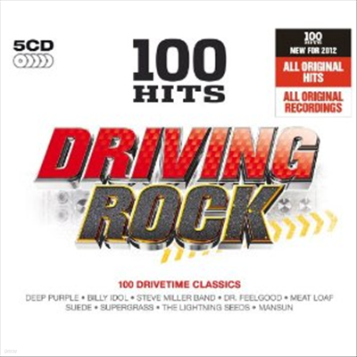 Various Artists - 100 Hits Driving Rock (5CD Box-Set)