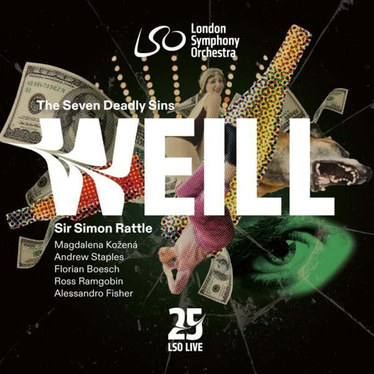 Simon Rattle 쿠르트 바일: 일곱개의 죄 (Kurt Weill: The Seven Deadly Sins) [SACD Hybrid]