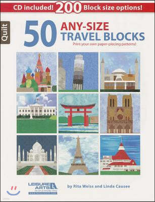 50 Any-Size Travel Blocks [With CDROM]