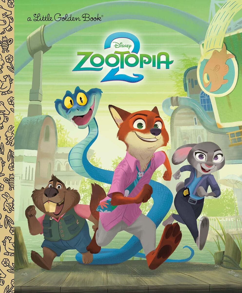Disney Zootopia 2 Little Golden Book