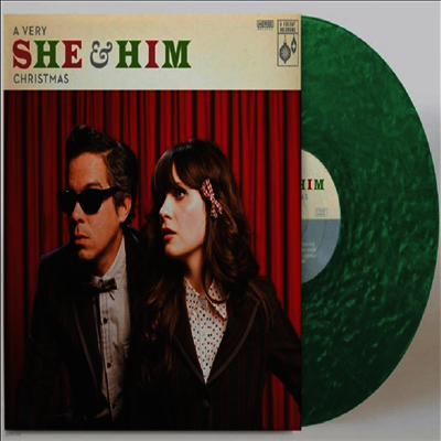 She & Him — A Very She & Him Christmas 앨범 커버