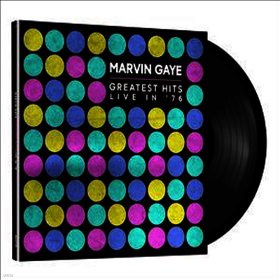 Marvin Gaye — Greatest Hits Live In '76 앨범 커버