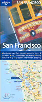 Lonely Planet San Francisco City Map